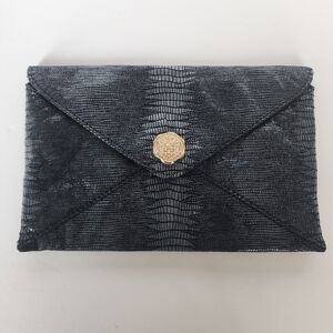 Vince Camuto Snakeskin Print Clutch